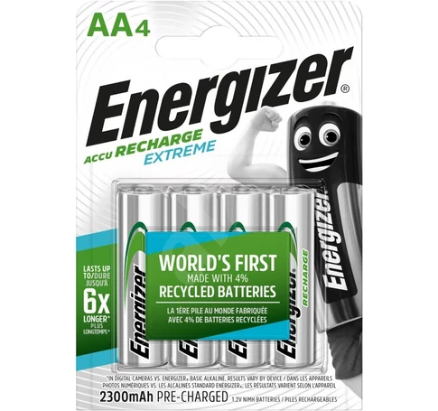 Energizer HR6 BL4 2300 mAh akku