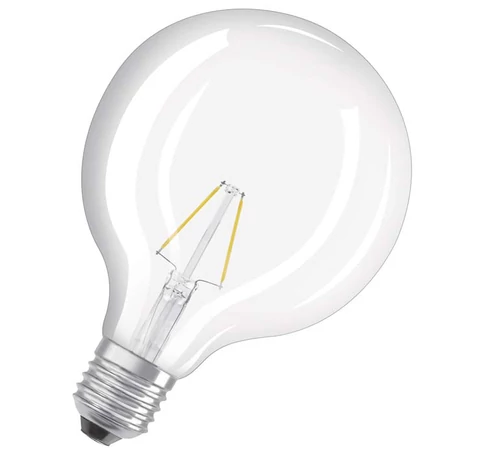 RENDL OSRAM Retrofit Globe 125 átlátszó 230V E27 LED EQ25 2700K