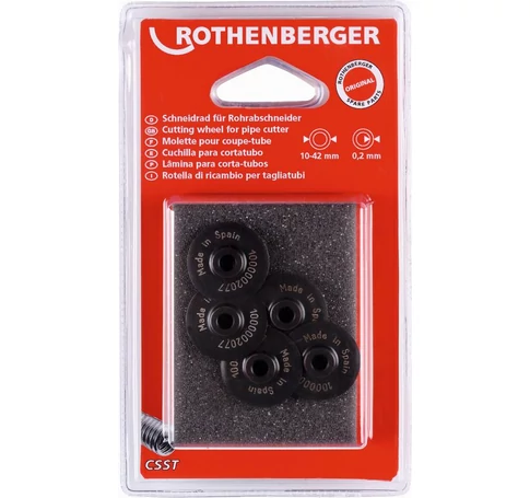 Rothenberger vágókerék bordás csőhöz