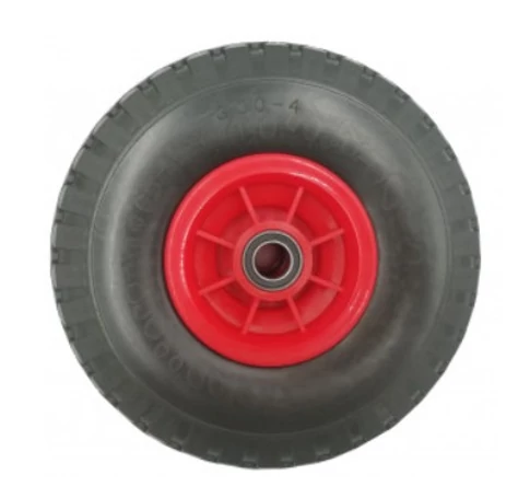 Molnárkocsi kerék műanyag felnis csapágyas TÖMÖR 3.00-4