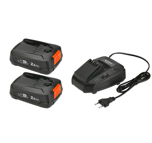 Gardena Akkumulátor készlet P4A 2 x 18V/45 +  AL 1830 CV készlet erejéig