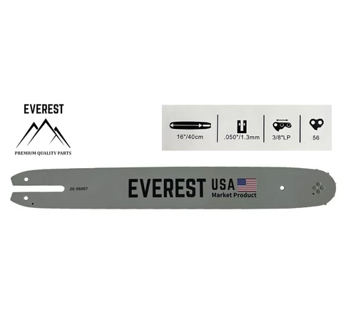 LÁNCVEZETŐ 16' 3/8LP 1,3mm 56 szem EVEREST
