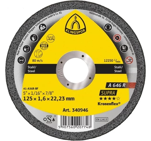 Klingspor A646R Vágókorong 230x1,9x22,2