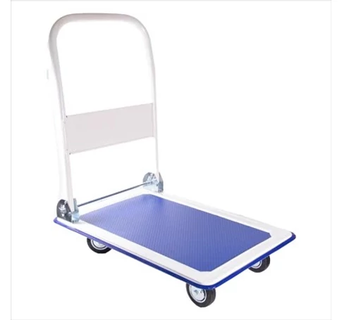 IRIS TOOLS Raktári platós összecsukható szállító kézi kocsi 150 kg terhelésig