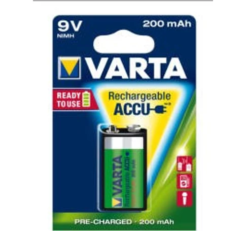 Varta Akkumulátor R2U 9V 200mAh B1 /db
