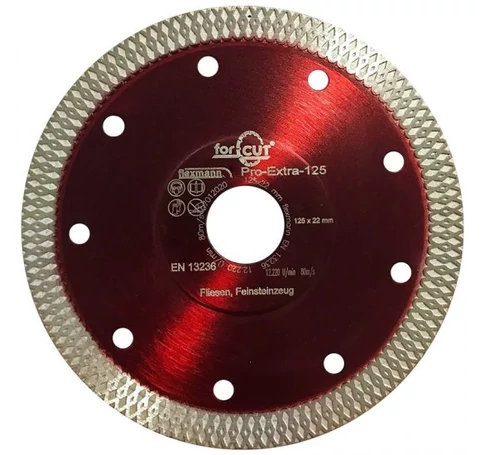 Flexmann For Cut gyémánttárcsa PRO-EXTRA-230x1,2x10x22,2mm turbo,piros,gránit
