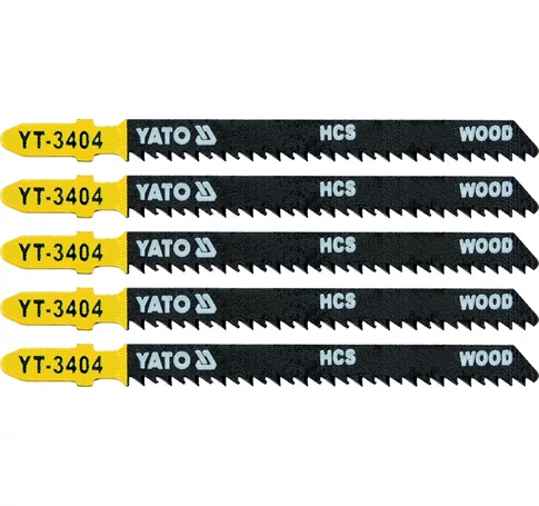 YATO Dekopírfűrészlap T10TPI favágásra 5db/cs (tiszta vágás)