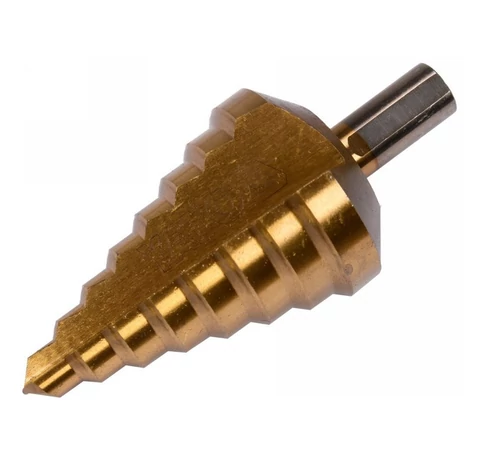 YATO Lépcsős fúró 10-45mm 8 lépcsős HSS Titán-nitrid