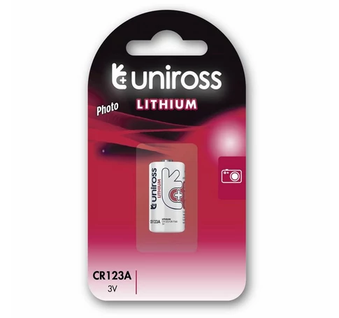 Uniross Lithium Fotóelem CR123 B1