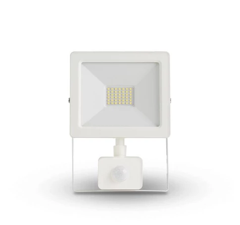 Asalite LED Fehér Reflektor Slim 30W 4500K (2700 lumen) + Mozgásérzékelő Szenzor