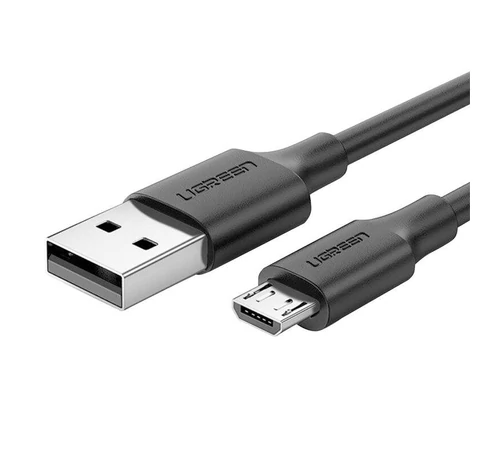 USB-Mikro USB-kábel UGREEN QC 3.0 2,4A 1m (fekete)