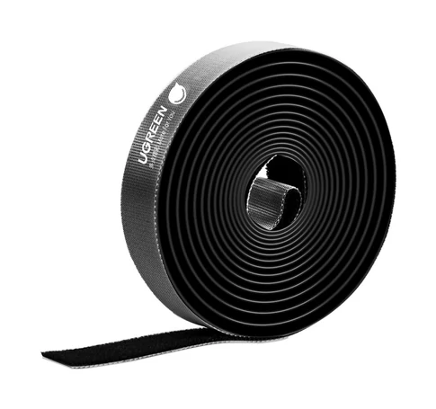 UGREEN LP124 Kábelrendező (tépőzáras) ,2 m (fekete)