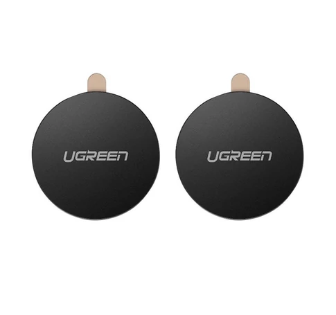 UGREEN fémlemez mágneses rögzítéshez, 2 db (fekete)