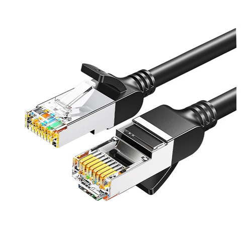UGREEN hálózati kábel fém csatlakozókkal, Ethernet RJ45, Cat.6, UTP, 5 m (fekete)