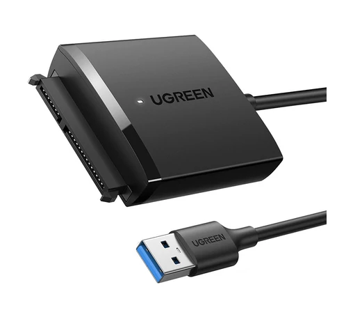 UGREEN SATA-USB 3.0 HDD adapter 2.5 és 3.5 (fekete)