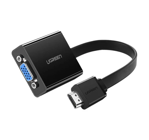 UGREEN MM103 HDMI-VGA adapter, 16 cm (fekete)