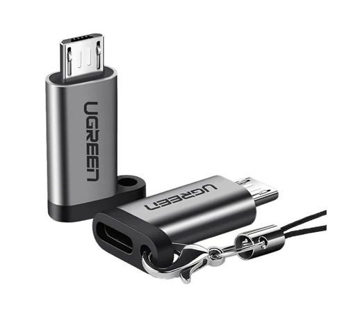 UGREEN US133 OTG - micro USB adapter (szürke)