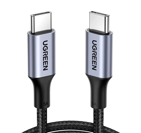 UGREEN US316 USB-C-USB-C kábel, 100W, 1,5 m (fekete)