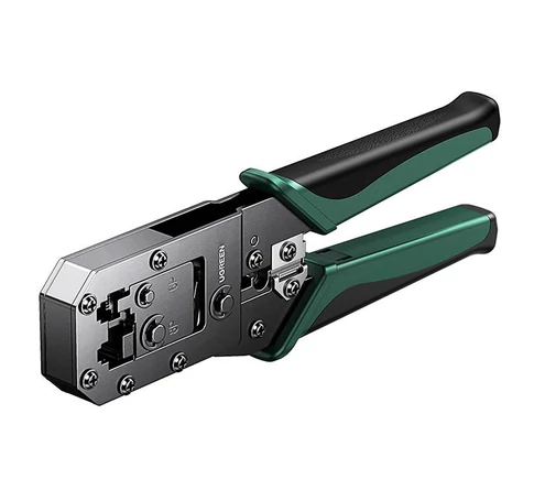 UGREEN NW136 Ethernet csatlakozó krimpelő fogó (fekete/zöld)