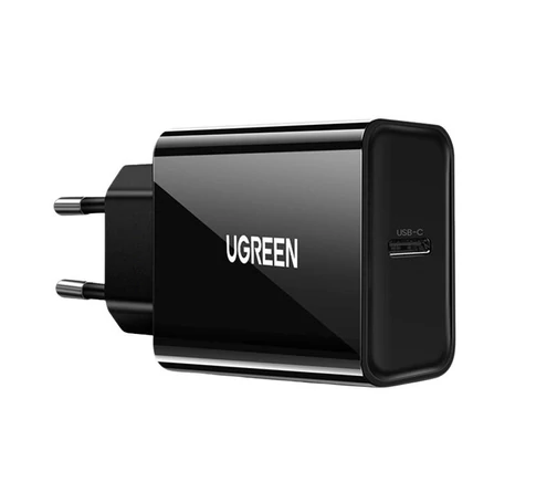 UGREEN USB-C hálózati töltő, 20 W, PD3.0 (fekete)
