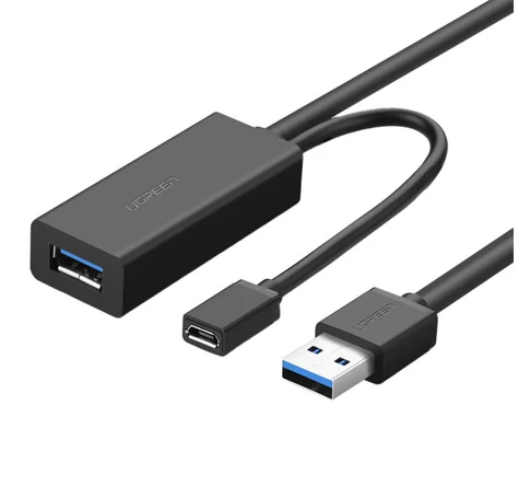 UGREEN USB 3.0 hosszabbító kábel, 10 m (fekete)