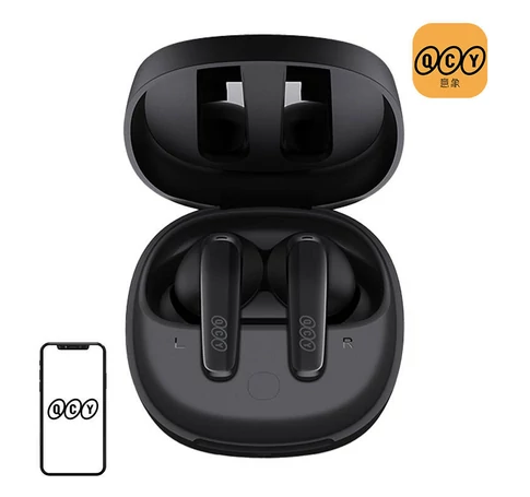 Vezeték nélküli fülhallgató TWS QCY T13x (fekete)