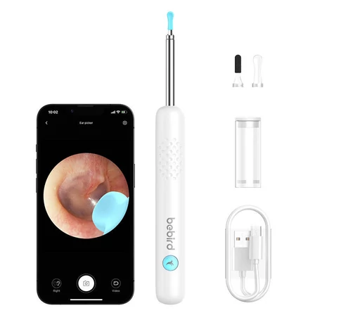 Bebird R1 intelligens, vizuális fültisztító pálca (fehér)
