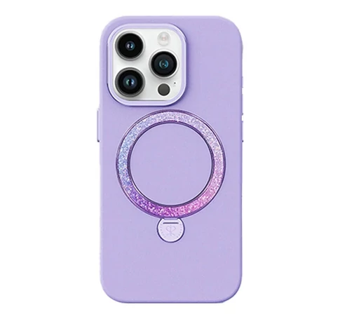 Joyroom PN-15L2 tok Dancing Circle iPhone 15 Pro készülékhez (lila)