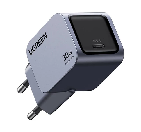 UGREEN Nexode Pro fali töltő, 30W, USB-C (szürke)