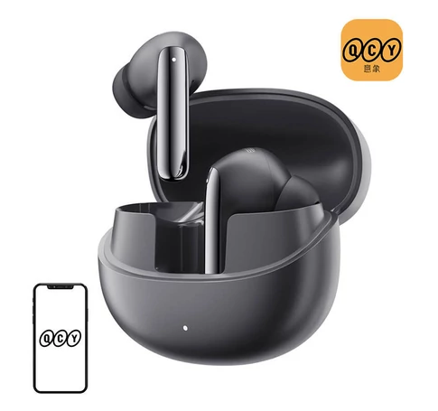 TWS QCY MeloBuds Pro HT08 fejhallgató, ANC (fekete)