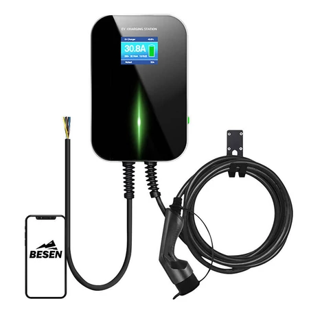 Besen BS20 fali töltő elektromos járművekhez, 22kW, APP