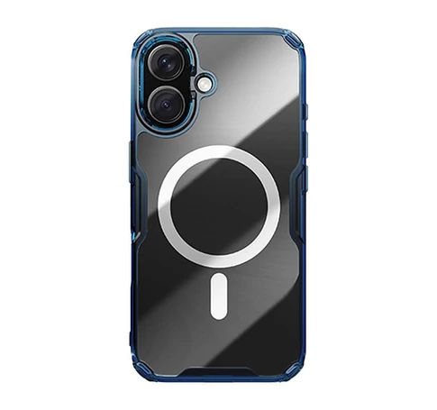 Nillkin Nature TPU Pro mágneses iPhone 16 Plus tok (kék)