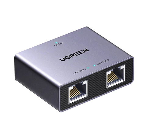UGREEN NW301 Ethernet elosztó adapter (1x2)
