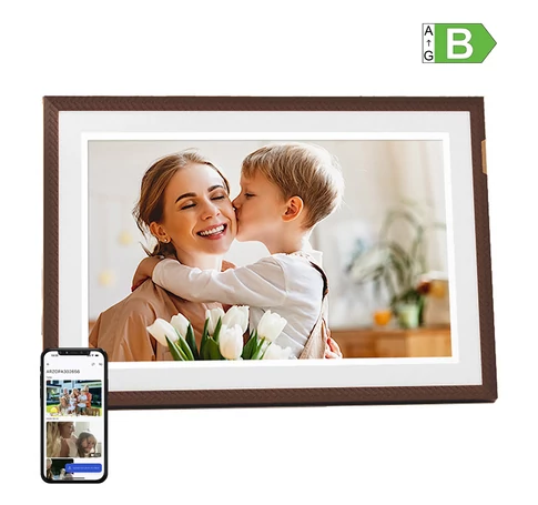 Arzopa D10 10.1" digitális keret (sötétbarna)