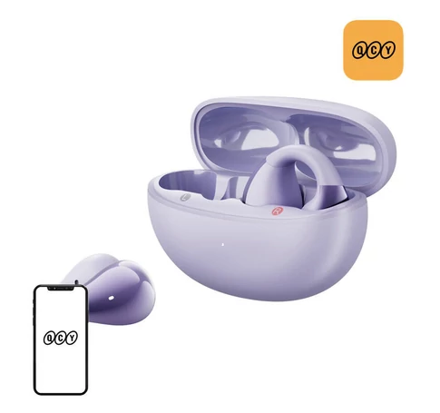 QCY Crossky Clip C30 fejhallgató (lila)
