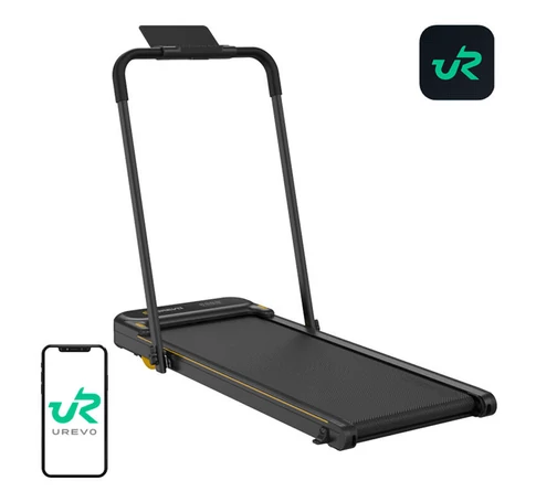 UREVO Strol 2E Smart 2 az 1-ben elektromos futópad (fekete)