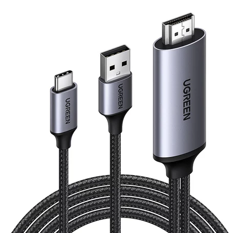 UGREEN CM773 HDMI-USB-C adapter, 4k 60Hz, 5V, 1A