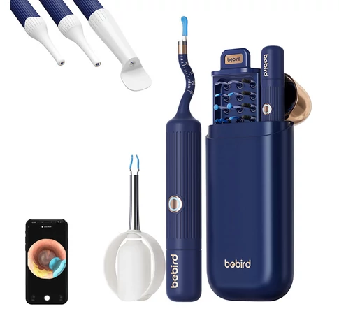 Bebird EarSight Plus otoszkóp fültisztító kamerával (kék)