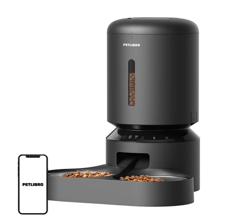 Petlibro Granary ételadagoló dupla tállal, Wifi, 5L(fekete)