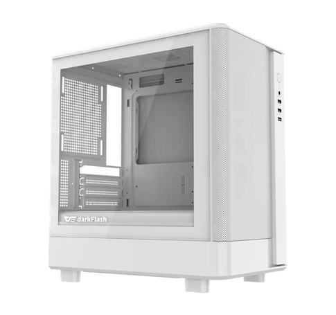 Darkflash DB330M Mesh számítógépház (fehér)