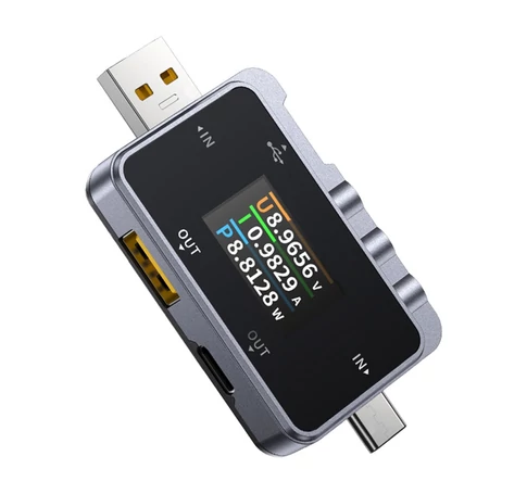 Tesztelő USB 2w1 FNIRSI FNAC-28 USB-C USB-A
