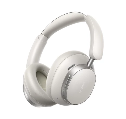 Ugreen HP206 vezeték nélküli fejhallgató, Studio Pro Hybrid ANC (fehér)