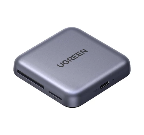 UGREEN CM898 3 az 1-ben kártyaadapter/olvasó, USB-C, MagSafe, SD/TF (fekete)