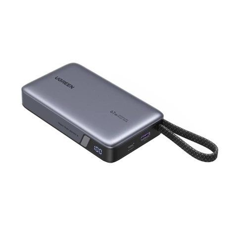 UGREEN PB550 powerbank, 20 000 mAh, 67 W (szürke)
