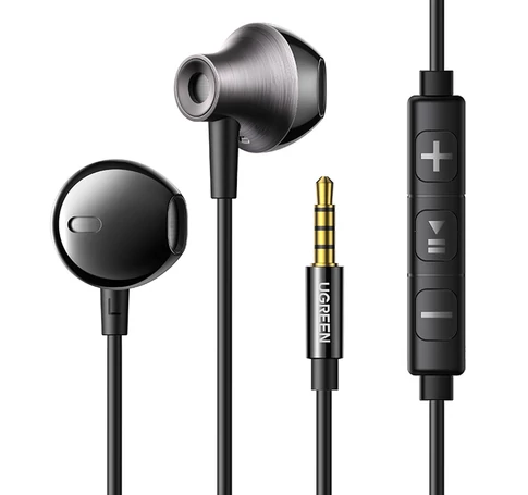 Vezetékes fülhallgató UGREEN 3.5mm EP106 (fekete)