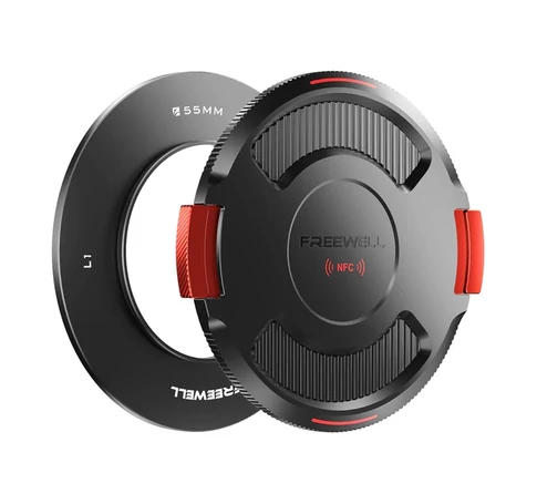 Freewell 55 mm-es alapgyűrű fedéllel a Real Locking VND számára