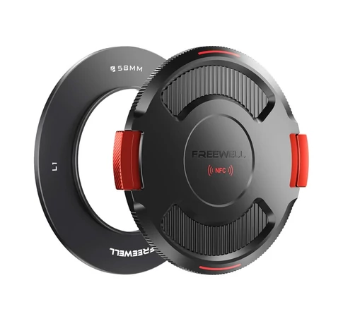 Freewell 58 mm-es alapgyűrű fedéllel a Real Locking VND számára
