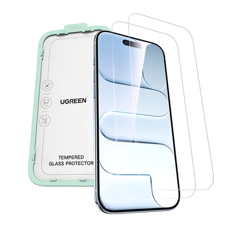 Ugreen SP1142 edzett üveg iPhone 17 Air készülékhez (2 db)