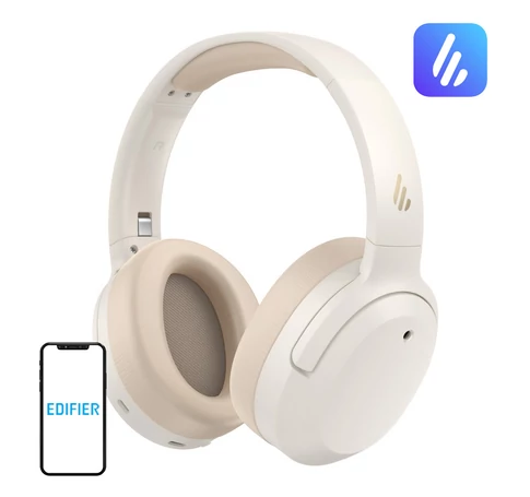 Edifier W820NB Plus V25 fejhallgató (krém)