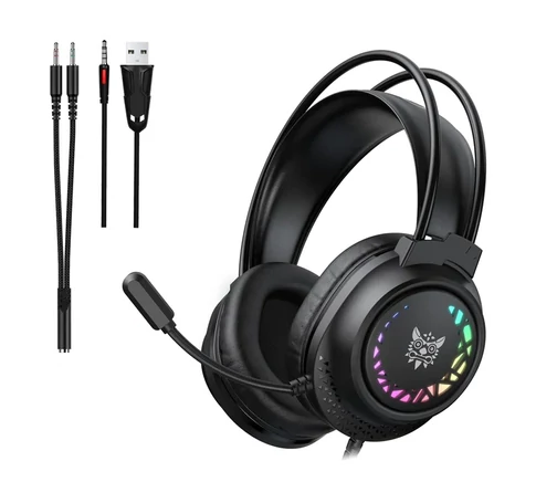 ONIKUMA X92 játék fejhallgató (fekete)